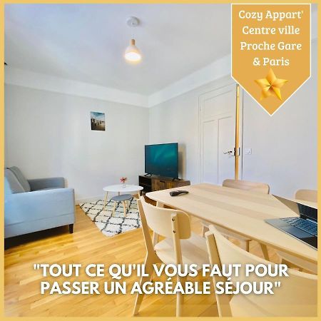 Cozy Appart'3 - Centre Ville & Proche Gare - Cozy Houses Massy (Essonne) Exterior foto